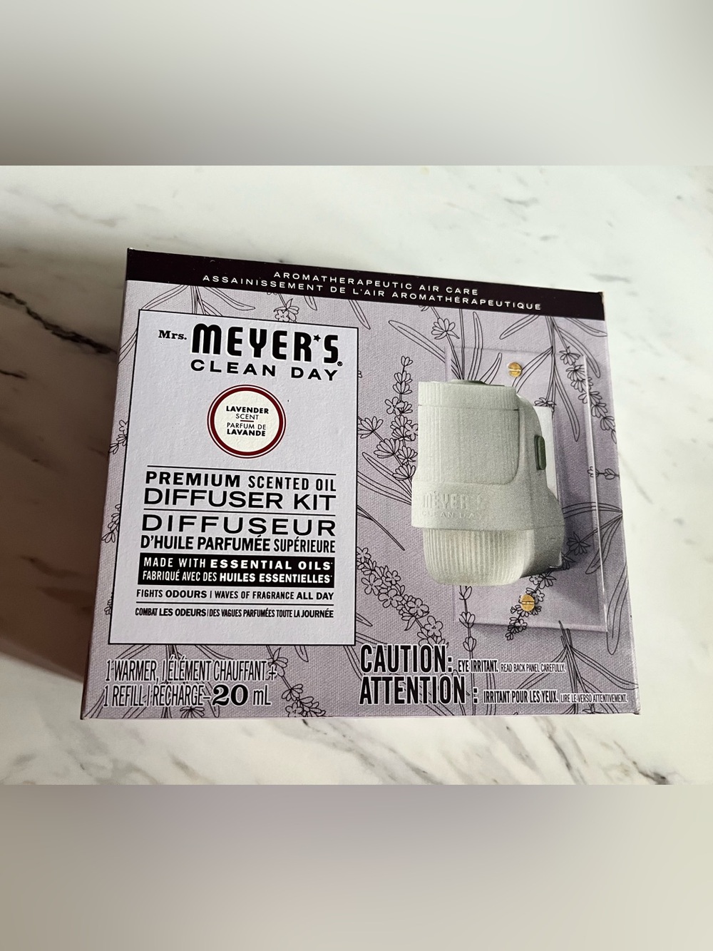 Mrs. Meyer's Clean Day Lavender Premium Scented Oil Diffuser Kit